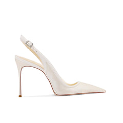 Slingback Mid Heel Sandals - 6cm