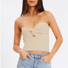 Cut Out Tube Top