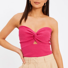 Cut Out Tube Top