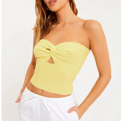 Cut Out Tube Top