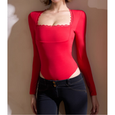 Yoga Pilates Long Sleeves Fitted Bodysuit Activewe