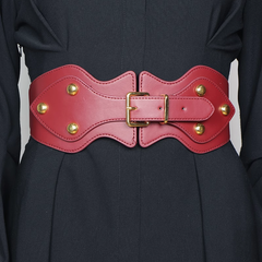 Studded Buckled Girdle Belt