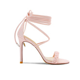 Braided Lace Up High Heel Sandals - 10cm