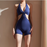 Yoga Pilates Cut Out Fitted Bodysuit