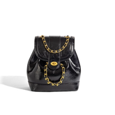 Metal Lock Backpack Bag