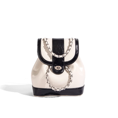 Metal Lock Backpack Bag