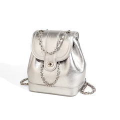 Metal Lock Backpack Bag