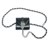 Metal Lock Mini Cross Body Bag