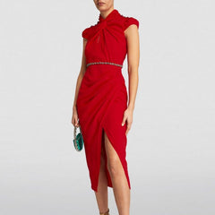 Diamante Slip Evening Dress Gown