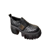 Braided Platform Oxfords