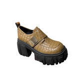 Braided Platform Oxfords