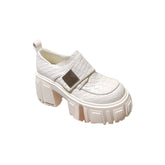 Braided Platform Oxfords