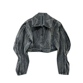 Cropped Denim Jacket