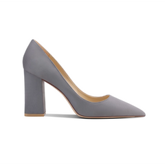 Block Heel Pumps - 8cm