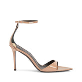 Ankle Strap Mid Heel Sandals - 7.5cm