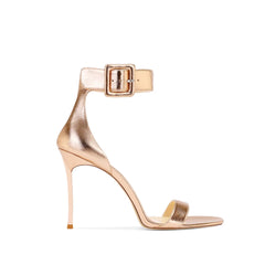 Ankle Strap Mid Heel Sandals - 6cm