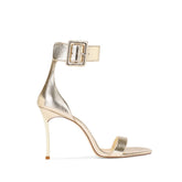 Ankle Strap Mid Heel Sandals - 6cm