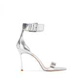 Ankle Strap Mid Heel Sandals - 6cm