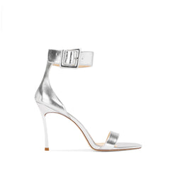 Ankle Strap Mid Heel Sandals - 6cm
