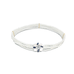 Pearl Diamante Girdle Belt