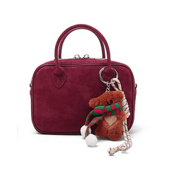 Suede Mini Tote Bag