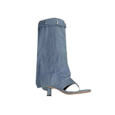 Flip Flop Knee High Boots