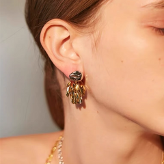 Leaf Earrings - Pair