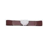 Diamante Heart Girdle Belt