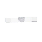 Diamante Heart Girdle Belt