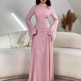 Cut Out Evening Dress Gown