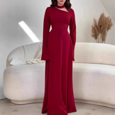 Cut Out Evening Dress Gown