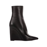 Wedged Heel Ankle Boots