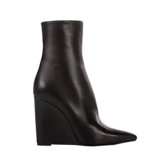 Wedged Heel Ankle Boots