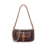 Printed Buckled Cross Body Bag