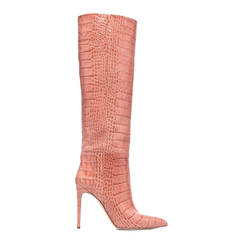 Stiletto Heel Knee High Boots