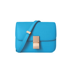 Metal Lock Cross Body Bag