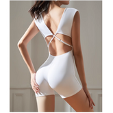 Yoga Pilates Backless Fitted Jumpsuit