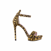 Printed Platform High Heel Sandals - 12cm
