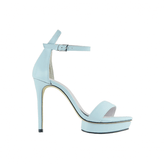 Platform Leather High Heel Sandals - 10cm