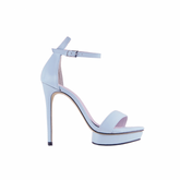 Platform Leather High Heel Sandals - 12cm