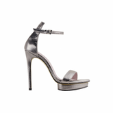 Platform Leather High Heel Sandals - 12cm