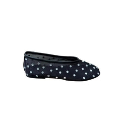 Diamante Flat Ballet Shoes