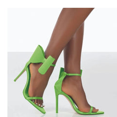 Bow High Heel Sandals