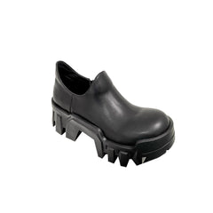 Leather Platform Oxfords