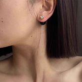 Diamante Ear Studs Earrings - Pair