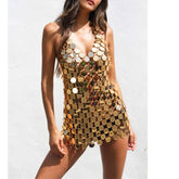 See Through Mini Dress