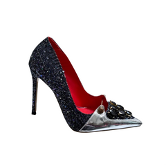Diamante Glitter High Heel Pumps