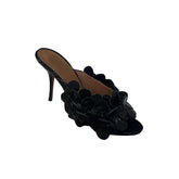 Flower Mules Sandals