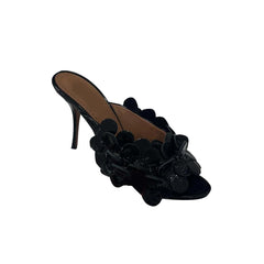 Flower Mules Sandals