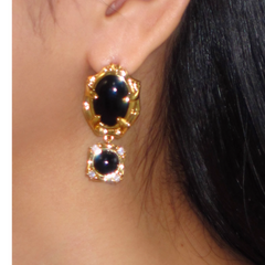 Gem Earrings - Pair